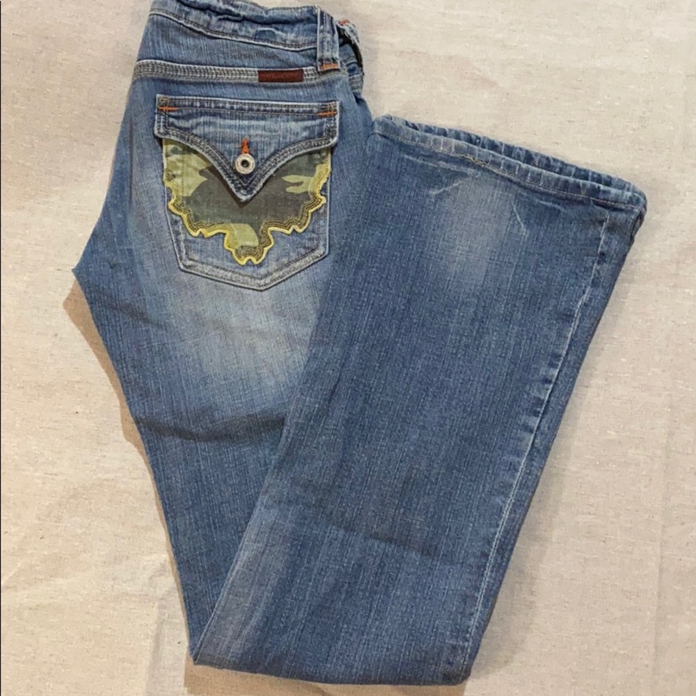 Miss Me Camo Denim Jeans